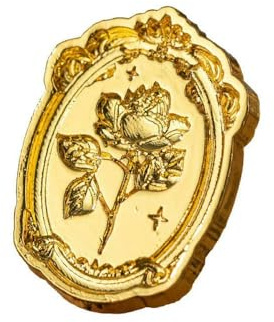 LIUBI Sello de Pintura de Fuego de Flor Europea Retro, Cabezal de Sello de Cera para sobre Artesanal, Carta, Tarjeta De Invitación De Boda, Embalaje de Regalo