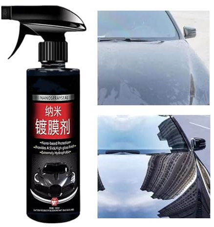 Spray Agente Rinnova Vernice | Spray Nano 500ml Per Veicoli | Lucidante Protettivo a Lunga Durata per Interni ed Esterni Auto e Vetri