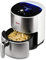 Girmi FG95 Friggitrice ad Aria EcoFrit 3,2 Litri. Contenitore e cestello antiaderenti. 8 programmi, 1500W, Bianco/Acciaio
