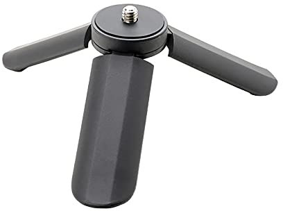 SHULLIN Mini Stativ Handy Stativ Kamera Ständer Mini Tripod Stand Portable Tripod and Grip Stabilizer Tragfähigkeit max 600g mit 1/4 Zoll Schraube für Smartphone DSLR-Kamera (1)