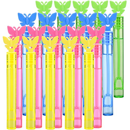 ALTcompluser 20 Stück Mini Seifenblasen Set, Kleine, Kinder, Mitgebsel, Stäbe, Parteibevorzugung, Hochzeit