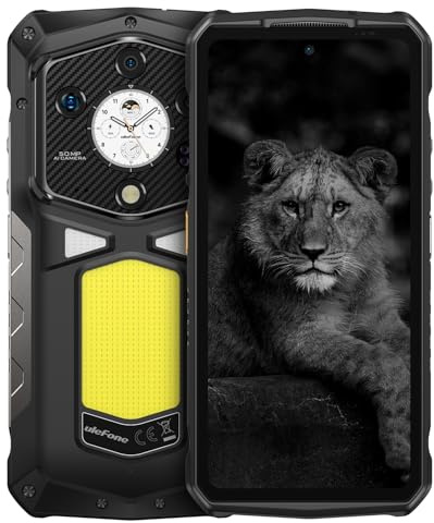 Ulefone Armor 29 Pro 5G Rugged Smartphone, 512GB ROM 2TB Expansion, 120W, Dual AMOLED 6.67+1.04 Screen, 64MP Night Vision Android 15 Dimensity 7400 SIM Free Mobile Phones 3-Card Slot NFC