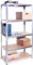 180cm x 90cm x 40cm, Galvanised 5 Tier (175KG Per Shelf), 875KG Capacity Garage Shed Racking Storage Shelving Unit, 5 Year Warranty