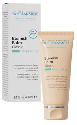 Blemish Balm Classic - Covering Special Care for Irritated, Reddened & Impure Skin - The Original since 1967 - BB Cream - Tinted Face Moisturizer - Facial Skin Care - Dr Schrammek