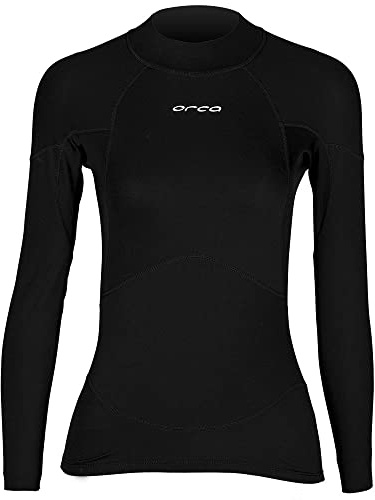 ORCA Womens Wetsuit Long Sleeve Base layer - Black Womens Size - 14