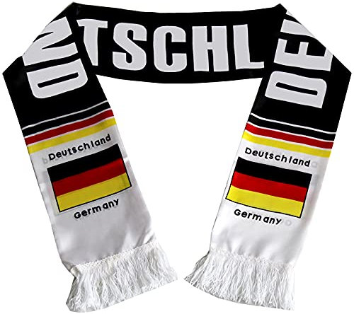 Blackshirt Company Deutschland Fan Schal Fußball Handball WM EM Schal Farbe Mehrfarbig
