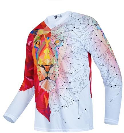 Child Element Racewear Powersports Trikots Kinder Radfahren MTB Fahrrad Mountainbike Trikot Shirt für Jugendliche, 10 Jahre