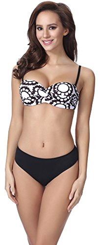 Merry Style Women's Bikini Set N2 502017 (Pattern-H10, EU(44)=UK(16))