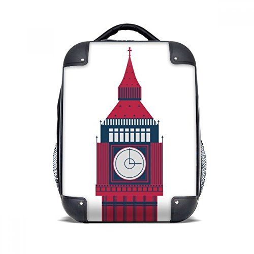 Tower Big Ben UK Landmark Flag Hard Case Shoulder Carrying Children Backpack Gift 15