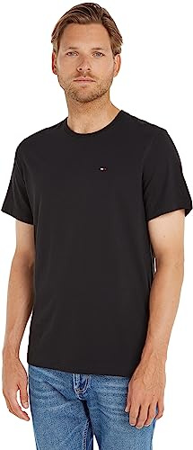 Tommy Jeans Tjm Xslim Jersey Tee Dm0dm04411, Maglietta a Maniche Corte Uomo, Nero (Tommy Black), XXL