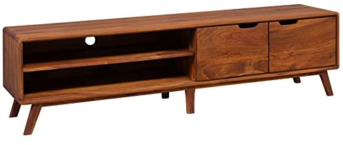 MASSIVMOEBEL24.DE | TV-Board Sheesham 180x40x48 walnuss lackiert MALMÖ 2#122