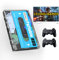 Kinhank 500G Portable External Game Hard Drive Disk, Built-in 111000+ Games, Batocera 33 Game System, Compatible with PS3/PS2/PSP/SEGA SETURN/DC, for Laptop/PC/Windows/Mac OS, 2 Gamepads (2 Gamepads)