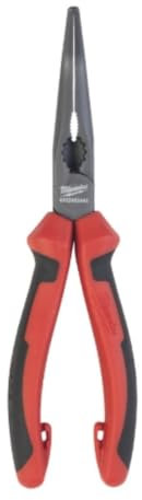Milwaukee 4932492466 - Alicates de punta redonda (45°, 205 mm)