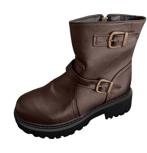 Stivaletto Donna con Tacco Stivali da Donna sopra al Ginocchio, con Tacco Alto e Plateau Stivaletti Bassi Stivali Estivi Donna Stivali Gomma Donna Stivali Donna Gambale Curvy Stivaletti Donna