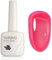 TUTUYU Jelly Hot Pink Gel Smalto trasparente Neon Pink Gel Smalto per manicure in salone o fai da te a casa, 0,41 once estate primavera