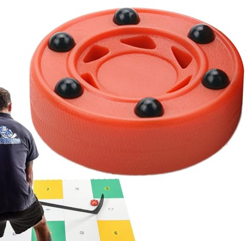 Generisk hockeypraxis puck – högpresterande street hockeyboll för alla | allvädersdesign för inomhusplatser och ishallar utomhus – perfekt för ungdomar, proffs och fritidsspelare
