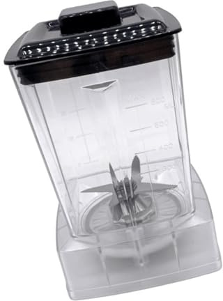 DEKKRYNFV Potente licuadora de 2 litros para moler nueces, sopa, apta para lavavajillas, batidora, con tecnología de trituración de alta velocidad