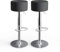 Vicco Barhocker 2er Set, Hocker für die Bar, Schwarz, 38.5 x 92 cm 2 Teilig