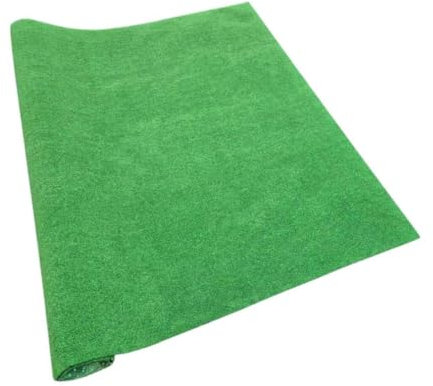 MadeInNature, Kunstrasen Teppich für den Außenbereich, grün/feiner Rasen, extra weich, für Terrasse, Balkon, Garten, verschiedene Maße (400 cm x 200 cm)