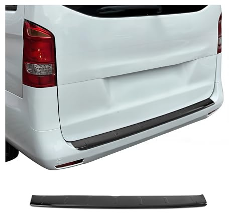 Protection de seuil de chargement pour Mercedes Vito 2014-2025, noir brillant, ABS