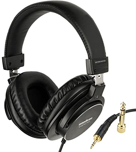 WOODBRASS Original First Kopfhörer, dynamisch, geschlossen, präzise, robust und komfortabel – ideal für Aufnahmen, Monitoring und Mixing Home Studio, Mao, Podcast, DJ, täglichen Hören