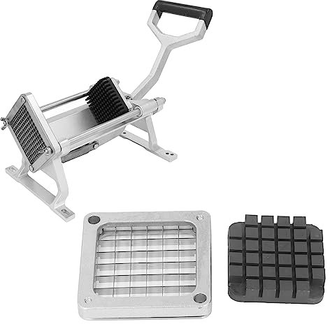 Riuulity Stainless Steel French Fry Cutter Blade, French Fry Cutter Blade Potato Fry Cutter Blade Potato Cutter for Efficient Potato Cutting (12mm)