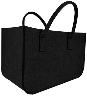 Valo Sac en feutre pliable noir