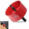 85mm Hole Saw with Quick Change Arbor, Hole Drilling Cutter HSS BI-Metal for Wood, Plywood, PVC, Drywall and Metal Sheet