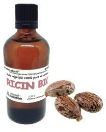 Huile végétale de Ricin Bio (100ml). Garantie pure et naturelle.