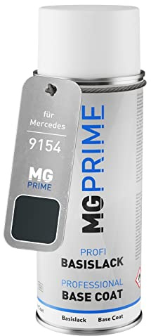 MG PRIME Billack sprayburk för Mercedes 9154 Carbonschwarz Metallic