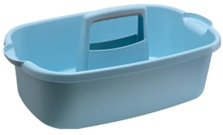 Jingyash Bacs de rangement de salle de bain, paniers de rangement pour outils de nettoyage avec poignée | Organiseur de rangement léger pour produits cosmétiques, accessoires de rangement robustes