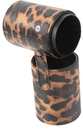 WOFASHPURET Porte-pinceaux De Maquillage Portable Étui De Rangement Pour Pinceaux Cosmétiques Organisateur De Voyage Avec Couvercle