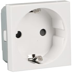 Btstil Bodentank Bodensteckdose, Edelstahl-Einbausteckdose Wasserdichte Bodeneinbaudose für Küche Wohnzimmer Büro, Versenkbar Bodentank HTD-210KP (Steckdosenmodul 45x45mm)