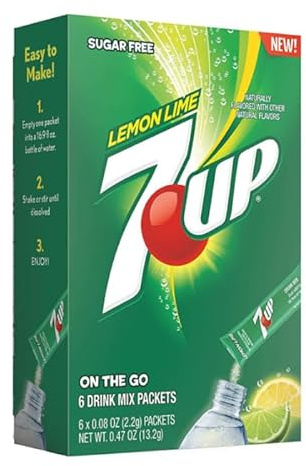 7 Up Lemon Lime Sugar Free Drink Mix