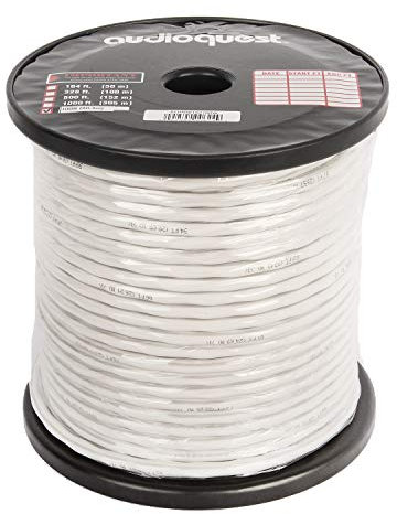 AudioQuest 100ft Slip-dB 16/2 White Speaker Cable