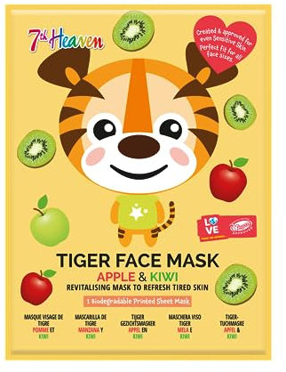 Mascarilla De Tela Animal Mask Tigre 7Th Heaven