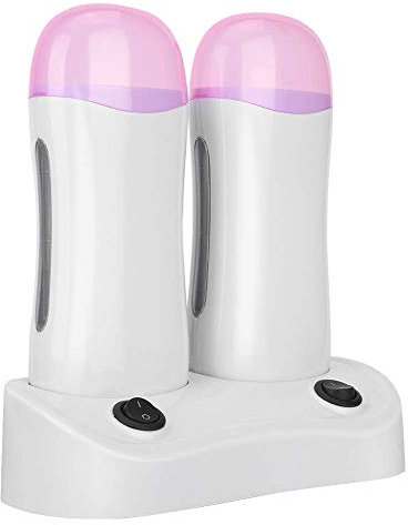 Wachswärmer für Wachspatronen, Doppelpatronen Wachsgerät, Haarentfernungsmaschine für Körper, professionelles Haarentfernungssystem mit sicherer Anwendung