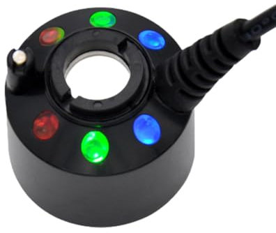 Accesorios para fuente de estanque para jardín interior y exterior, atomizador de aire para máquina de niebla, humidificador de aire, 350 ml/H, repuesto de niebla 6/12 luces LED para estanque de agua