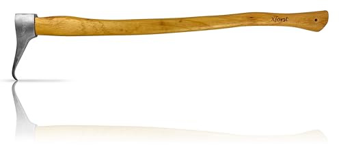 Xforst X-P500L Sappie Sapie Handsapie Handsapie, idéal pour déplacer et ramasser des bûches de bois et des morceaux de bois. Avec manche en hickory de 70 cm et tête robuste de 0,5 kg.