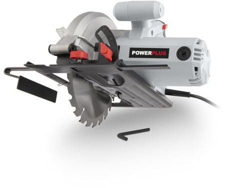 Powerplus SEGA CIRCOLARE 1200 W LAMA MM 185 24T TAGLIO MM 65 PORTATILE GARANZIA 2 ANNI
