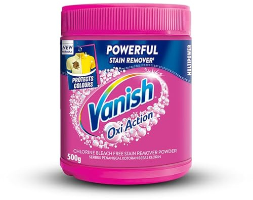 Vanish Oxi Action Powder Fabric Stain Remover Colour Safe - 470g