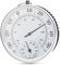 DIFCUL thermometer analog, Thermometer Aussen, Kabelloses Wandmontiertes Thermometer und Hygrometer, außenthermometer analog Geeignet für Gärten, Häuser, Gewächshäuser, Autos usw