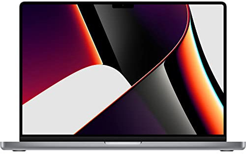 2021 Apple MacBook Pro M1 Max Chip (16-Zoll, 32GB RAM, 1TB SSD Kapazität) (QWERTY English USA) Space Grau (Generalüberholt)