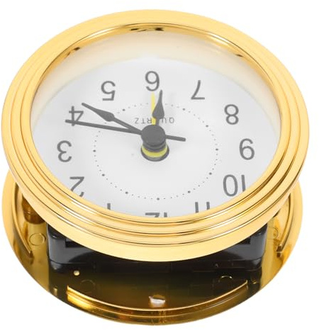 BATHVEVE Reloj Despertador Vintage con Cuarzo Alarma Retrasable Reloj De Pared o Mesa Diseño Clásico para Dormitorios Oficinas Bricolaje