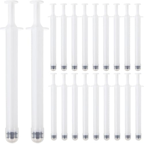 ROKZELT Applicateur Vaginal à Usage Unique, 20 Pièces Applicateur Ovule, Lubrifiant Intime, Applicateur, Ovule, Vaginal, Hygienique, Für Soins Intimes