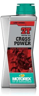 Compatible avec/Remplacement pour HUILE 2 TEMPS 1 LITRE SYNTHESE MOTOREX CROSS POWER / 308092