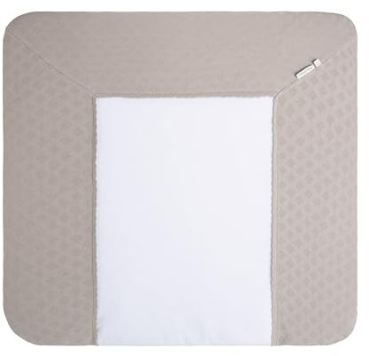 Baby's Only - Baby Wickelauflagenbezug 75x85 cm - Bezug für Wickelauflage Reef - Strickbezug für Wickelunterlage - Aus 100% Bio-Baumwolle - Urban Taupe