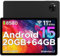 DOOGEE Tab A9+ Android 15 Tablette 11 Pouces, 20Go + 64Go (TF 2To) Unisoc T7200 8 580 mAh Gaming Tablette Wi-FI 5, 13 MP/FM/Face ID/Widevine L1/OTG/GPS/Deux Haut-Parleurs [2025]​