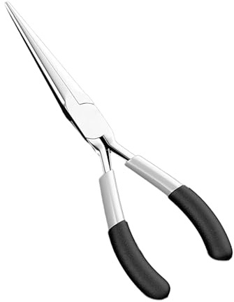 Pince à bec plat sans dents pour la fabrication de bijoux - Convient pour plier et lisser