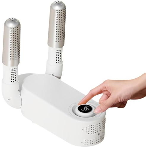 Sèche-bottes, Sèche-gants avec Minuterie Intelligente, Conception Pliable Et Sèche-chaussures Électrique À Séchage Rapide, Élimine Efficacement les Odeurs Et les Propriétés Antibactériennes